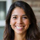 Diverse team member smiling